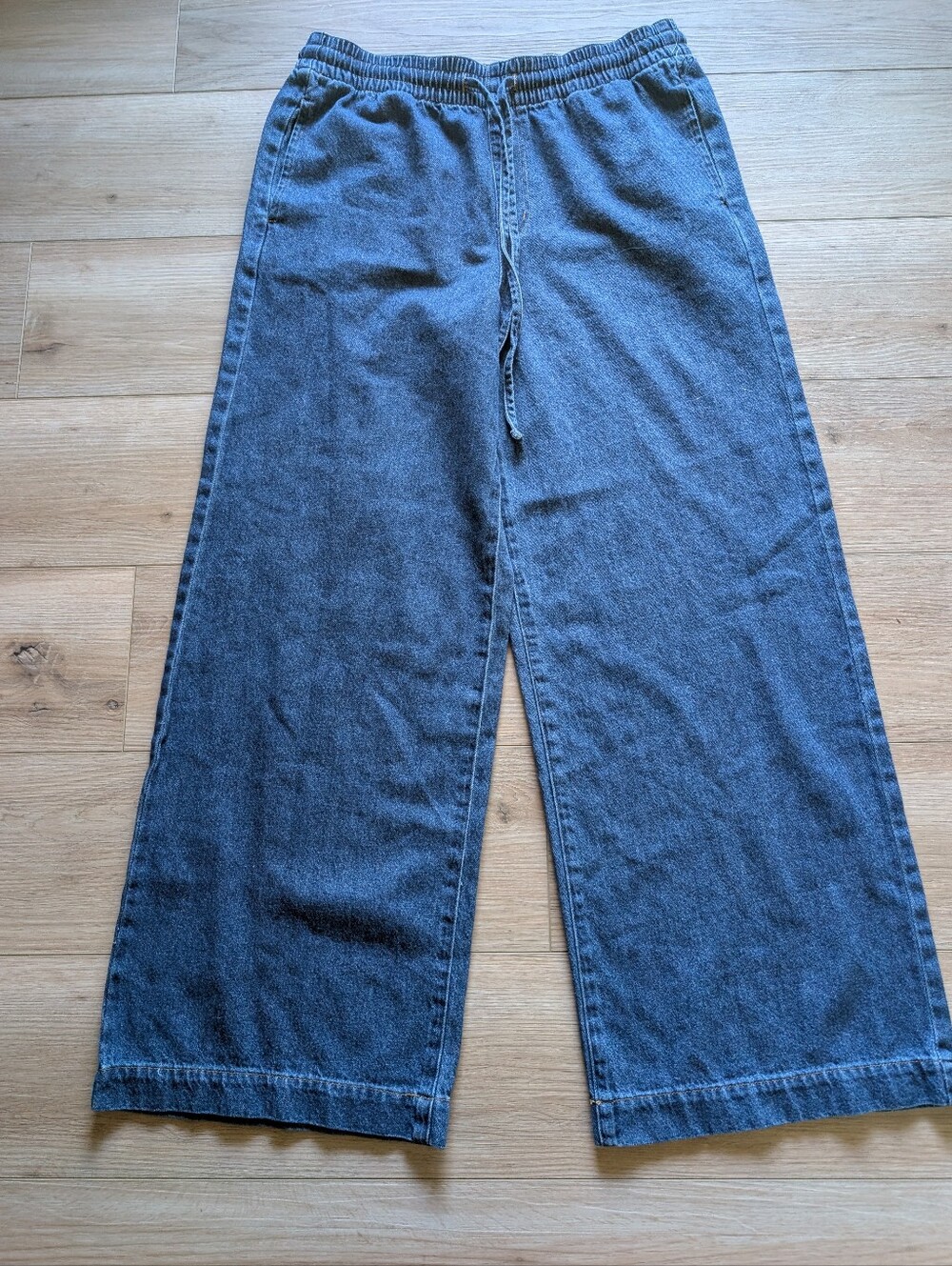 NWOT Habitual Elastic Waist Wide Leg Jeans